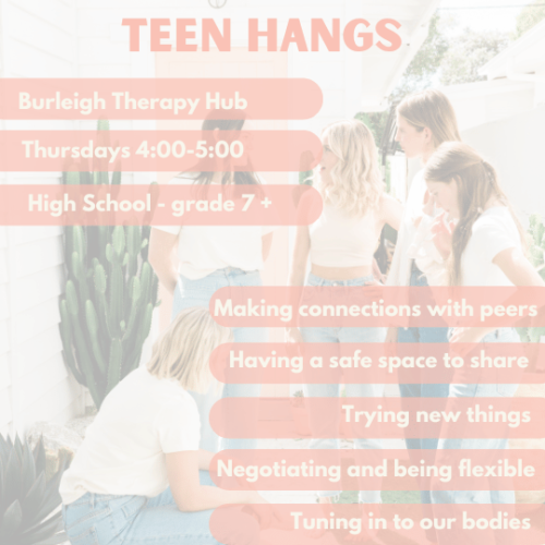 Teen Hangs | Burleigh | Thursday’s at 4pm