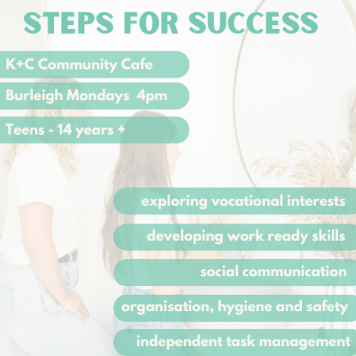 Steps for Success | Burleigh | Mondays at 4.00pm